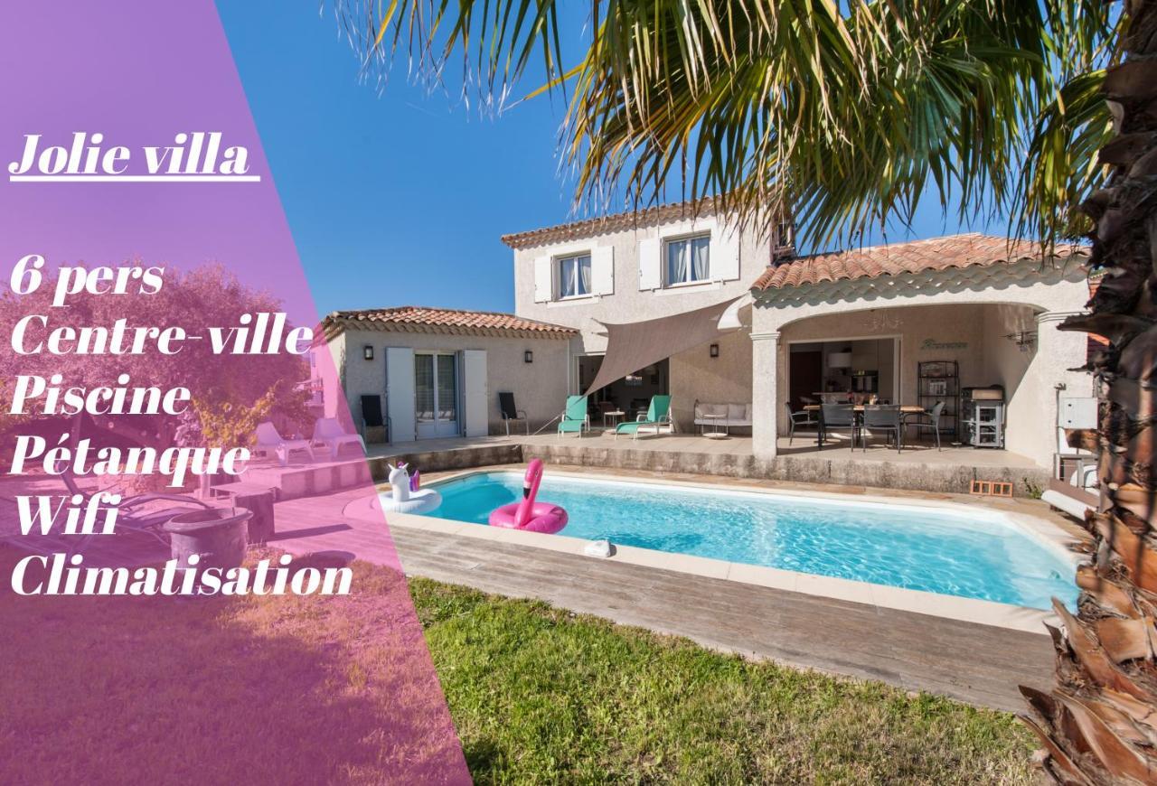 Villa Deidiere 6Pers/Piscine/Petanque/Clim Saint-Cyr-sur-Mer Exterior photo