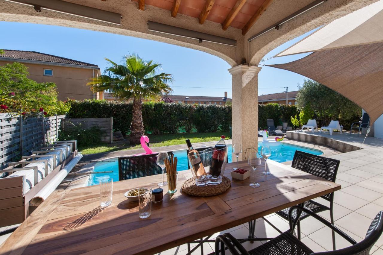 Villa Deidiere 6Pers/Piscine/Petanque/Clim Saint-Cyr-sur-Mer Exterior photo