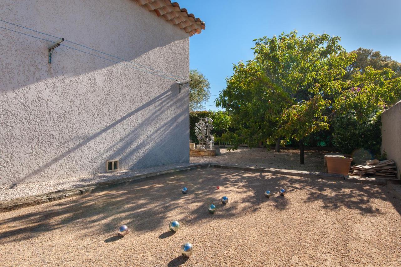 Villa Deidiere 6Pers/Piscine/Petanque/Clim Saint-Cyr-sur-Mer Exterior photo